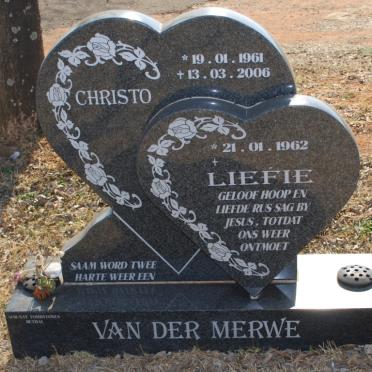 MERWE Christo, van der 1961-2006 &amp; Liefie 1962-
