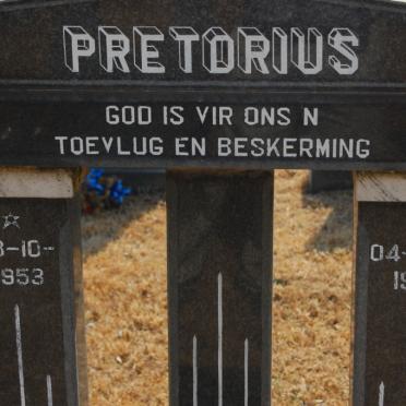 PRETORIUS 1953-1996