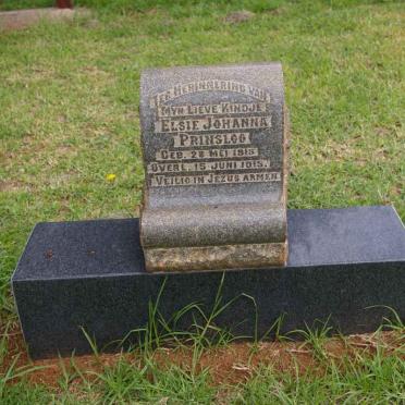 PRINSLOO Elsie Johanna 1915-1915