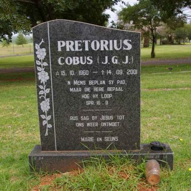 PRETORIUS J.G.J. 1960-2001