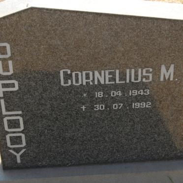 PLOOY Cornelius M., du 1943-1992