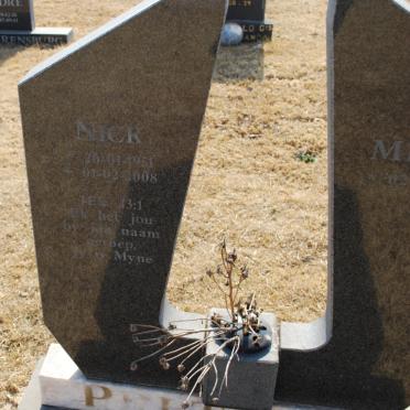 PRETORIUS Nick 1951-2008 &amp; Meisie 1942- 