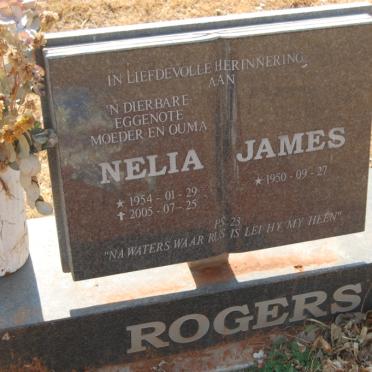 RODGERS James 1950- &amp; Nelia 1954-2005