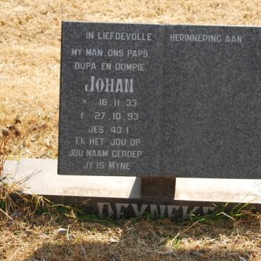 REYNEKE Johan 1933-1993