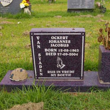 STADEN Ockert Johannes Jacobus, van 1963-2004