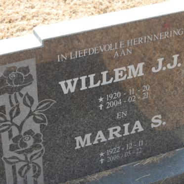WILLEM J.J. 1920-2004 &amp; Maria S. 1922-2006