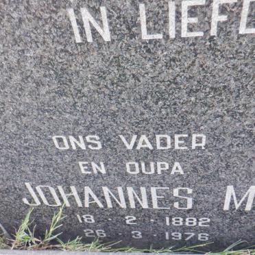 BRITS Johannes M. 1882-1976 &amp; Cornelia I. 1892-1981