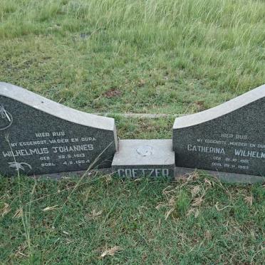 COETZER Wilhelmus Johannes 1913-1994 &amp; Catherina Wilhelmina 1915-1993