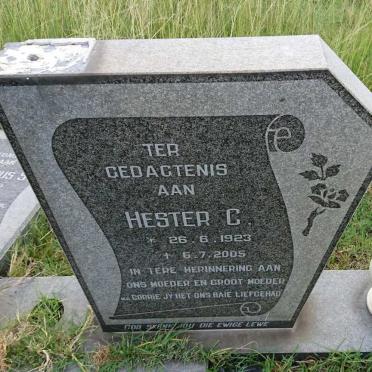 GRIFFIN Stephanus S. 1913-1991 &amp; Hester C. 1923-2005