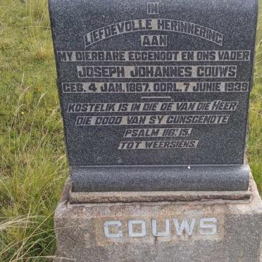 GOUWS Joseph Johannes 1867-1939