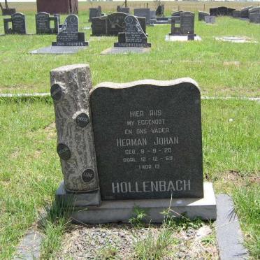 HOLLENBACH Herman Johan 1920-1969