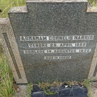 HARRIS Abraham Cornelis 1885-1938