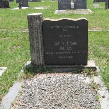 JACOBS Sarel Dawid 1898-1971