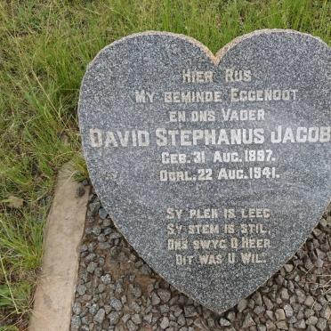 JACOBS David Stephanus 1897-1941
