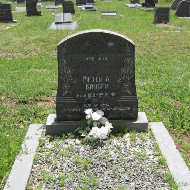 KRUGER Pieter A. 1912-1991