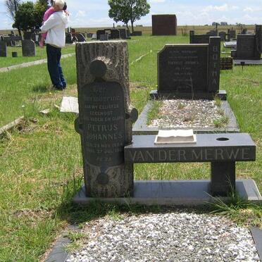MERWE Petrus Johannes, van der 1884-1961