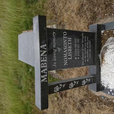 MABENA Nomasonto Lisbeth 1928-2007