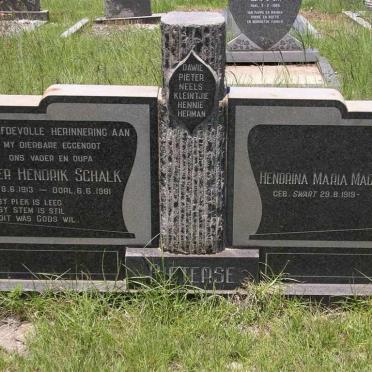 PIETERSE Pieter Hendrik Schalk 1913-1981 &amp; Hendrina Maria Magdalena SWART 1919-