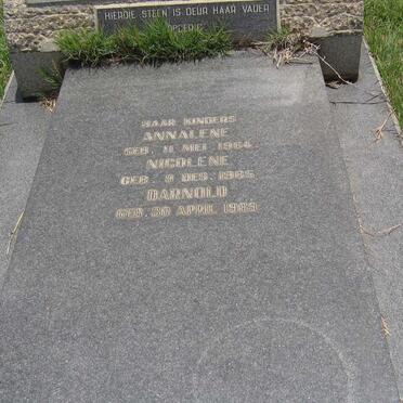 PIETERSE Annalene 1964- :: PIETERSE Nicolene 1965- :: PIETERSE Darnold 1969-