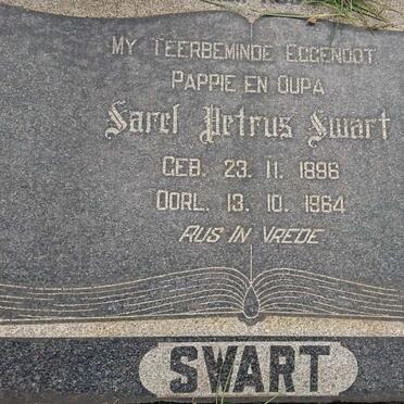 SWART Sarel Petrus 1896-1964