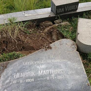 VUUREN Hendrik Marthinus, van 1904-1967