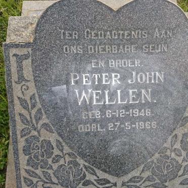 WELLEN Peter John 1946-1966