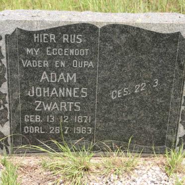 ZWARTS Adam Johannes 1871-1963