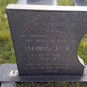 ? Jacobus J.v.W. 1896-1975