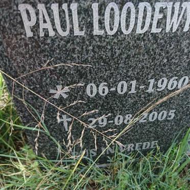 ? Paul Lodewyk P. 1960-2005
