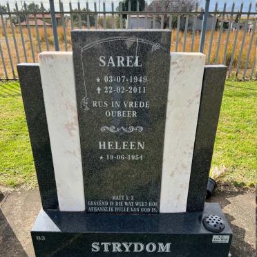 STRYDOM Sarel 1949-2011 &amp; Heleen 1954-
