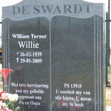 SWARDT William Turner, de 1939-2009
