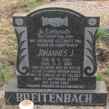 BREITENBACH Johannes J. 1923-1982