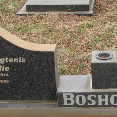 BOSHOFF Willie 1914-2006 &amp; Maria WILLEMSE 1908-1984