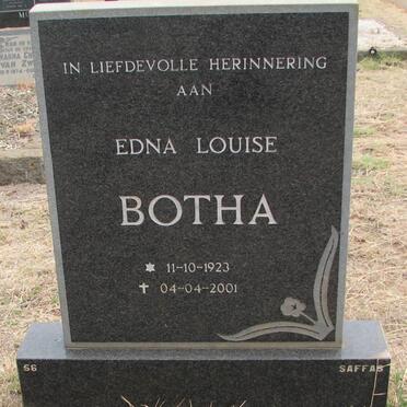 BOTHA Edna Louise 1923-2001