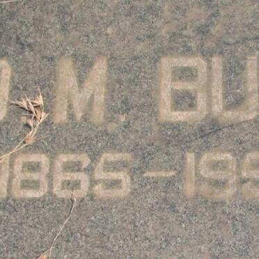 BUFE D.M. 1865-1956