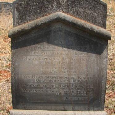 BEETGE Maria Catharina Louisa nee HOWARD 1896-1943