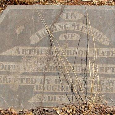 BATHO Arthur Vernon -1930