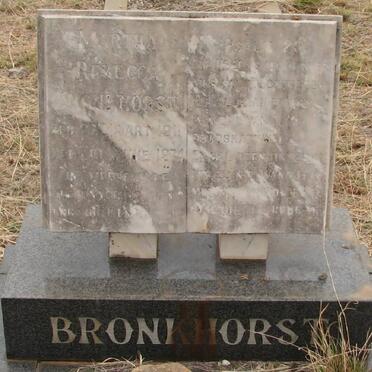 BRONKHOST Martha Rebecca 1911-1974