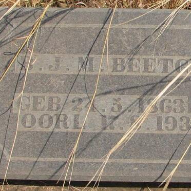 BEETGE B.J.M. 1863-1932