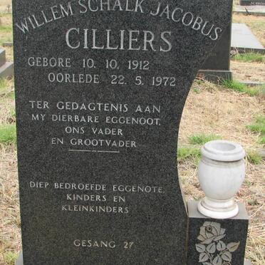 CILLIERS Willem Schalk Jacobus 1912-1972
