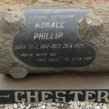 CHESTER Horace Phillip 1912-1975