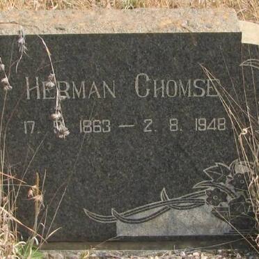 CHOMSE Herman 1863-1948