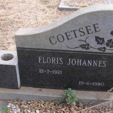 COETSEE Floris Johannes 1921-1980