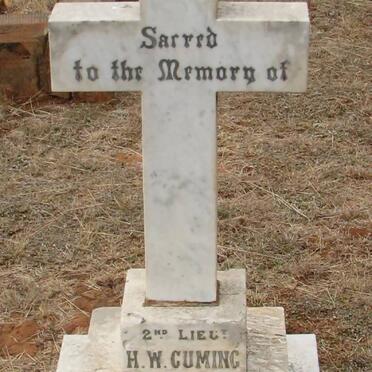 CUMING H.W. -1900