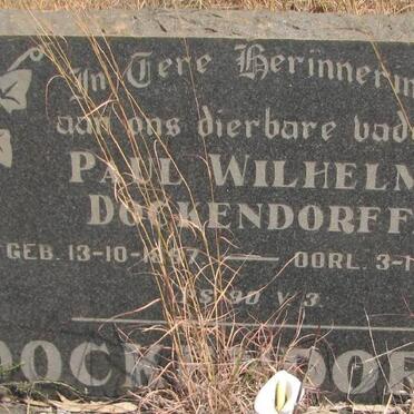 DOCKENDORFF Paul Wilhelm 1897-1958