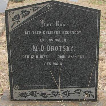 DROTSKY M.D. 1877-1964