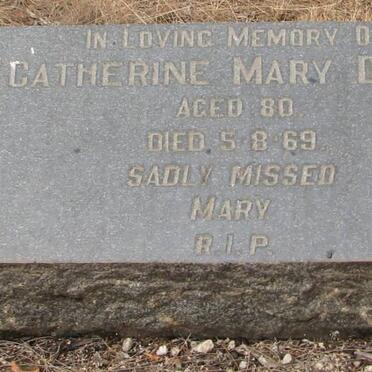 DONOVAN Catherine Mary -1969