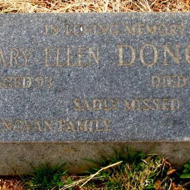 DONOVAN Mary Ellen -1988