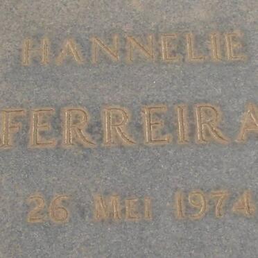 FERREIRA Hannelie -1974