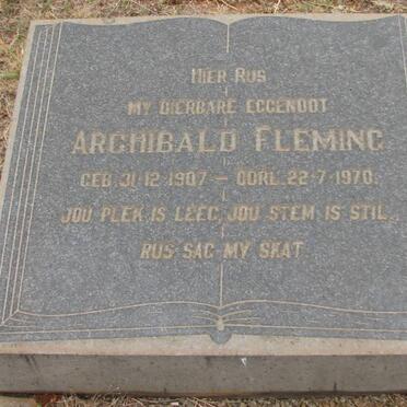 FLEMING Archibald 1907-1970